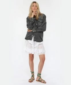 K.jacques Sandales Skadipyr Cuir Pul Vert Pyramides Doré -Golden Goose-boutique kja0j look20230117 492