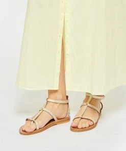 K.jacques Sandales Antioche Cuir Batura Platine -Golden Goose-boutique kja0j look20230118 83