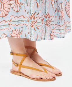 K.jacques Sandales Abako Cuir Pul Naturel -Golden Goose-boutique kjaab look20220201 454