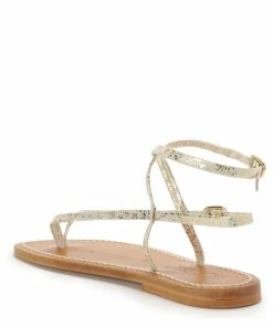K.jacques Sandales Abako Cuir Batura Platine -Golden Goose-boutique kjaab31128 pck20210202 3