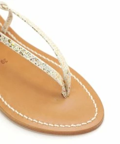 K.jacques Sandales Abako Cuir Batura Platine -Golden Goose-boutique kjaab31128 pck20210202 4