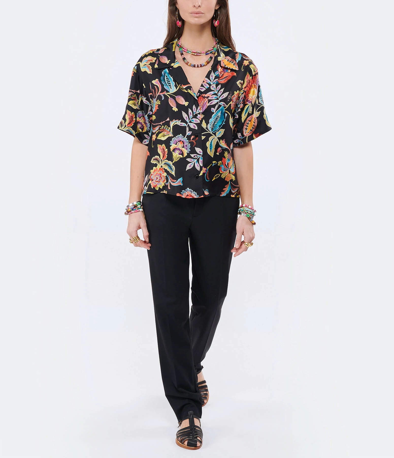 K.jacques Sandales Adrien Cuir Pul Noir 8 K.jacques Sandales Adrien Cuir Pul Noir – Image 6