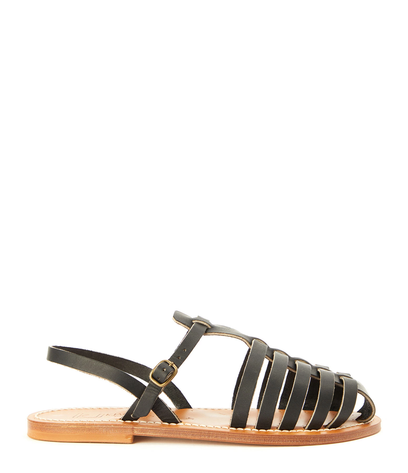 K.jacques Sandales Adrien Cuir Pul Noir 3 K.jacques Sandales Adrien Cuir Pul Noir