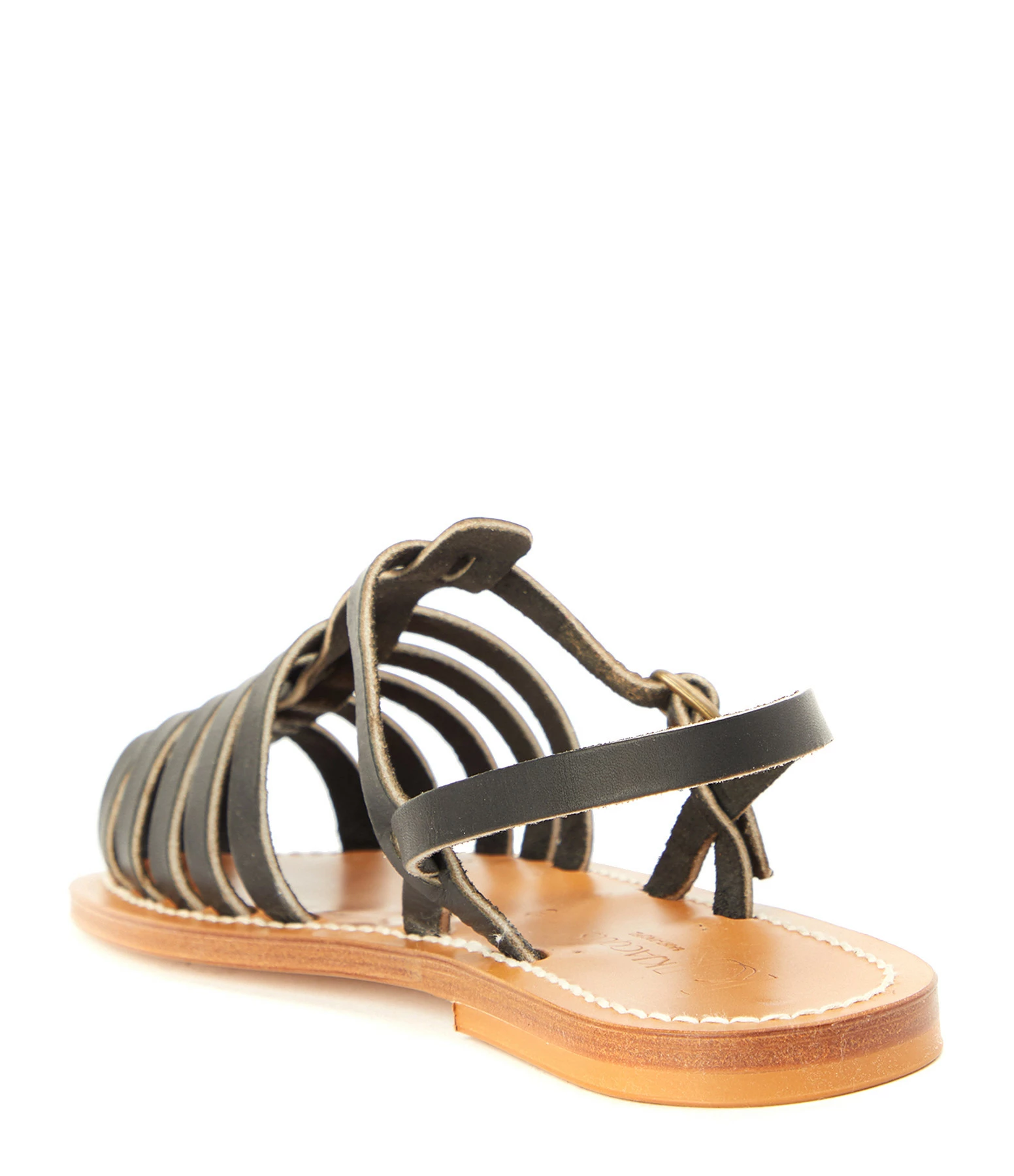 K.jacques Sandales Adrien Cuir Pul Noir 5 K.jacques Sandales Adrien Cuir Pul Noir – Image 3