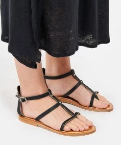 K.jacques Sandales Antioche Pul Noir -Golden Goose-boutique kjaan look20210203 280