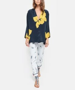 K.jacques Sandales Caravelle Cuir Arat Tie & Dye Bleu -Golden Goose-boutique kjaca look20200513 339