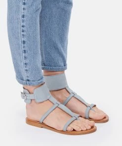 K.jacques Sandales Caravelle Nubuck Jeans Bleu -Golden Goose-boutique kjaca look20220201 17