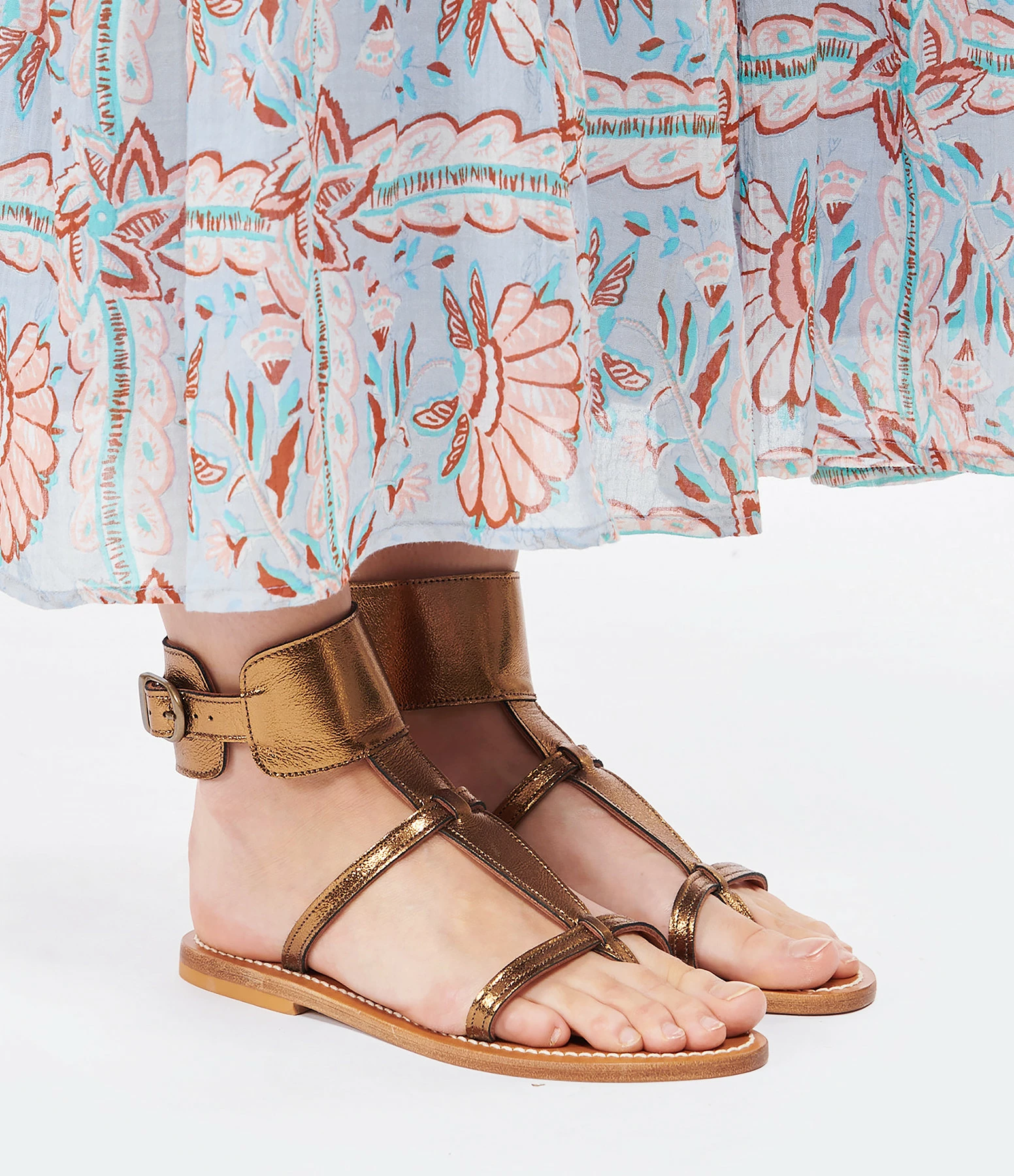 K.jacques Sandales Caravelle Cuir Metyl Bronze 7 K.jacques Sandales Caravelle Cuir Metyl Bronze – Image 5