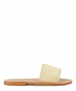 K.jacques Mules Capri Raphia Naturel