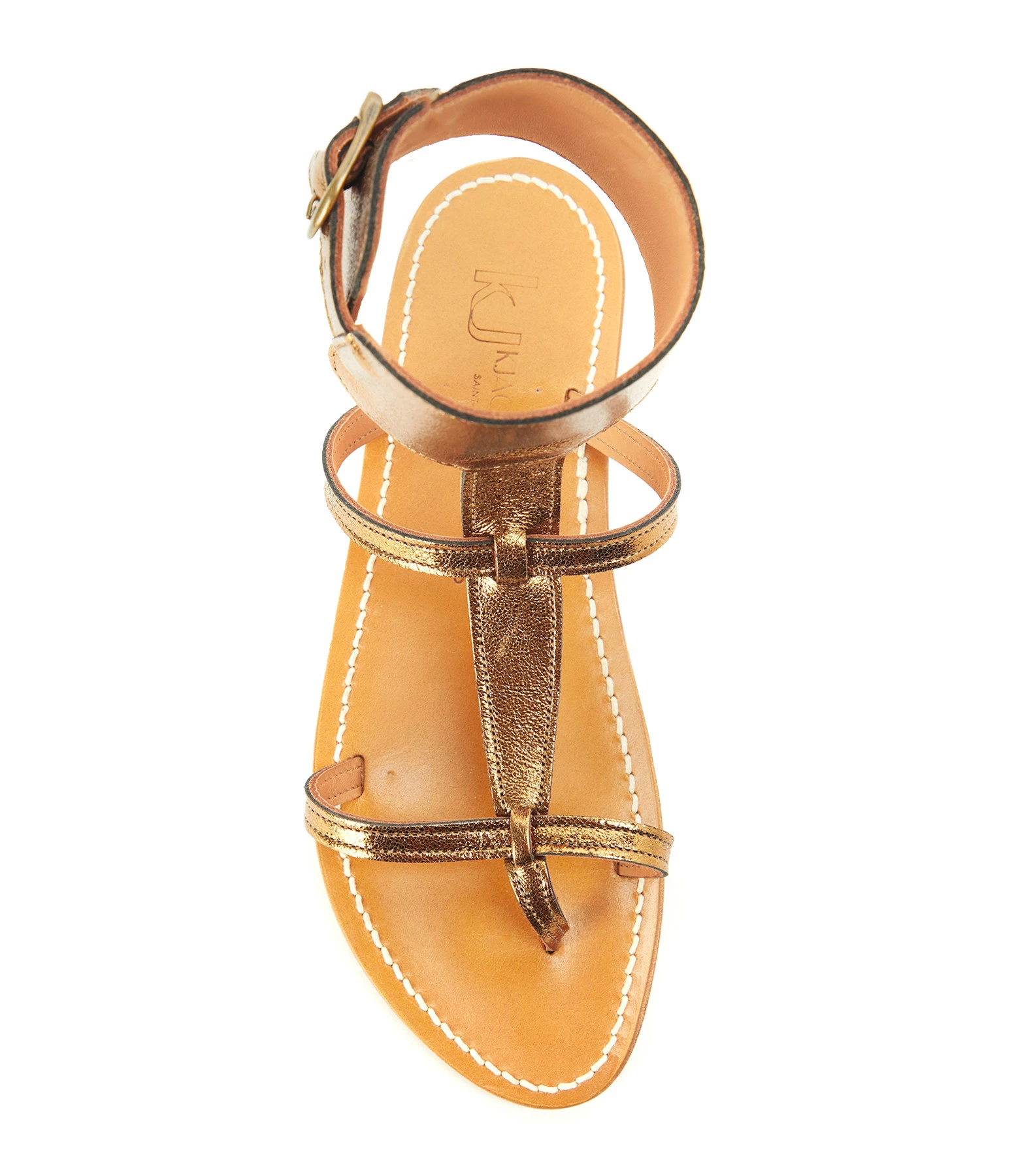 K.jacques Sandales Caravelle Cuir Metyl Bronze 4 K.jacques Sandales Caravelle Cuir Metyl Bronze – Image 2