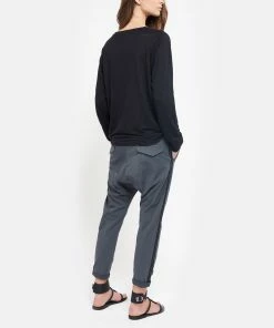 K.jacques Sandales Clipper Cuir Ebène Pul Noir -Golden Goose-boutique kjacl look20200131 98