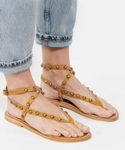 K.jacques Sandales DeltaPyr Cuir Pul Naturel Bronze -Golden Goose-boutique kjade look20210202 404