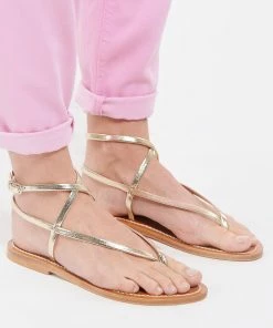 K.jacques Sandales Delta Cuir Metyl Champa -Golden Goose-boutique kjade look20210209 273