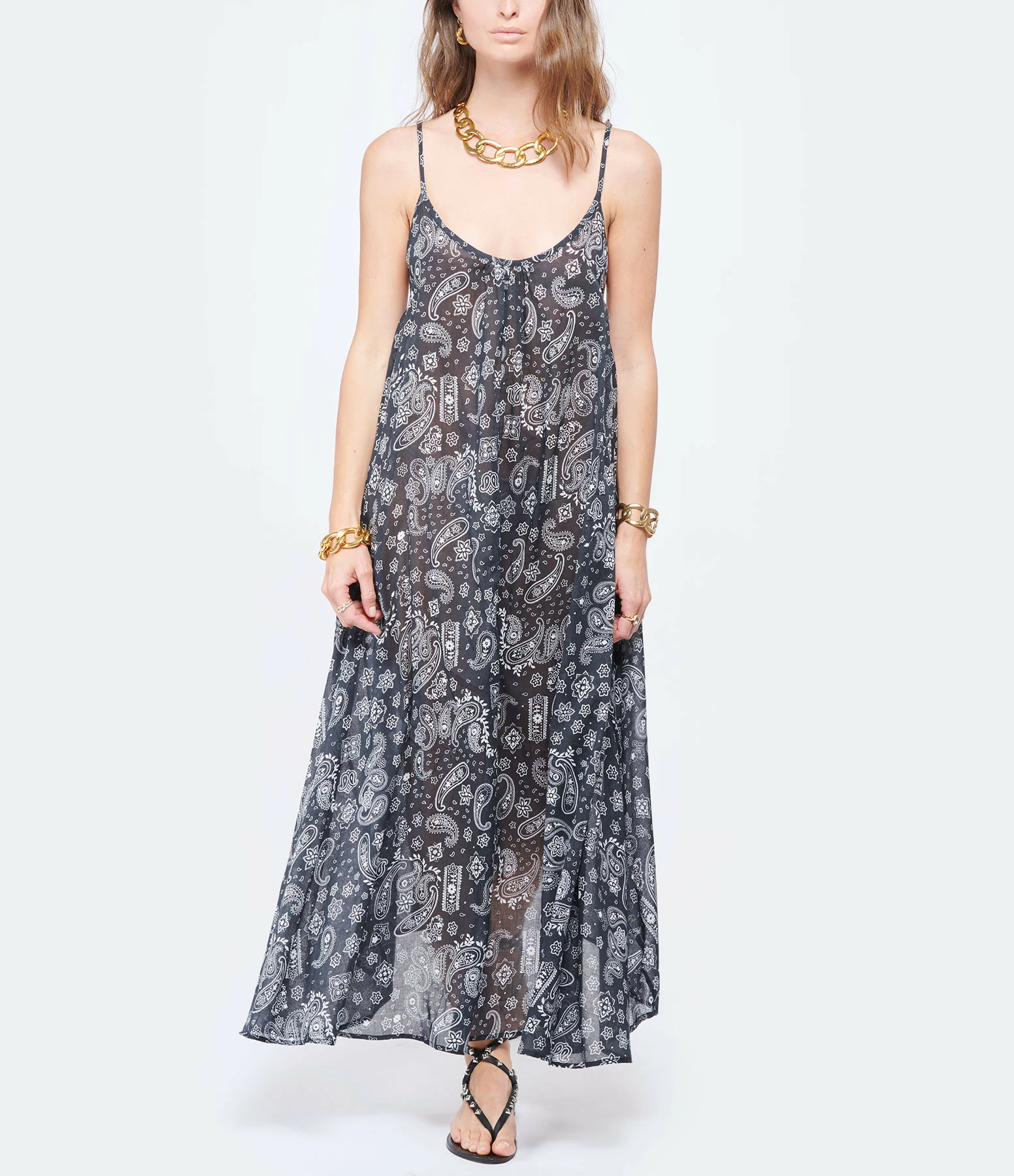 K.jacques Sandales Deltapyr Ebene Cuir Pul Noir Pyramides Argenté 11 K.jacques Sandales Deltapyr Ebene Cuir Pul Noir Pyramides Argenté – Image 9