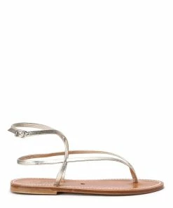 K.jacques Sandales Delta Cuir Metyl Champa