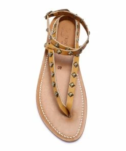 K.jacques Sandales DeltaPyr Cuir Pul Naturel Bronze -Golden Goose-boutique kjade158545 pck20190211 2