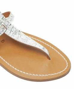 K.jacques Sandales Diego Cuir Motang Platine -Golden Goose-boutique kjadi31137 pck20210114 4