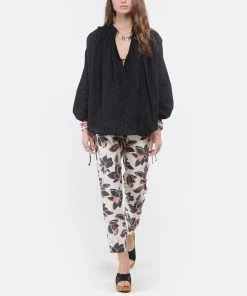 K.jacques Mules Douglas Cuir Tejus Noir -Golden Goose-boutique kjado look20210126 304