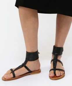 K.jacques Sandales Caravelle Keo Noir -Golden Goose-boutique kjaej look20230117 716