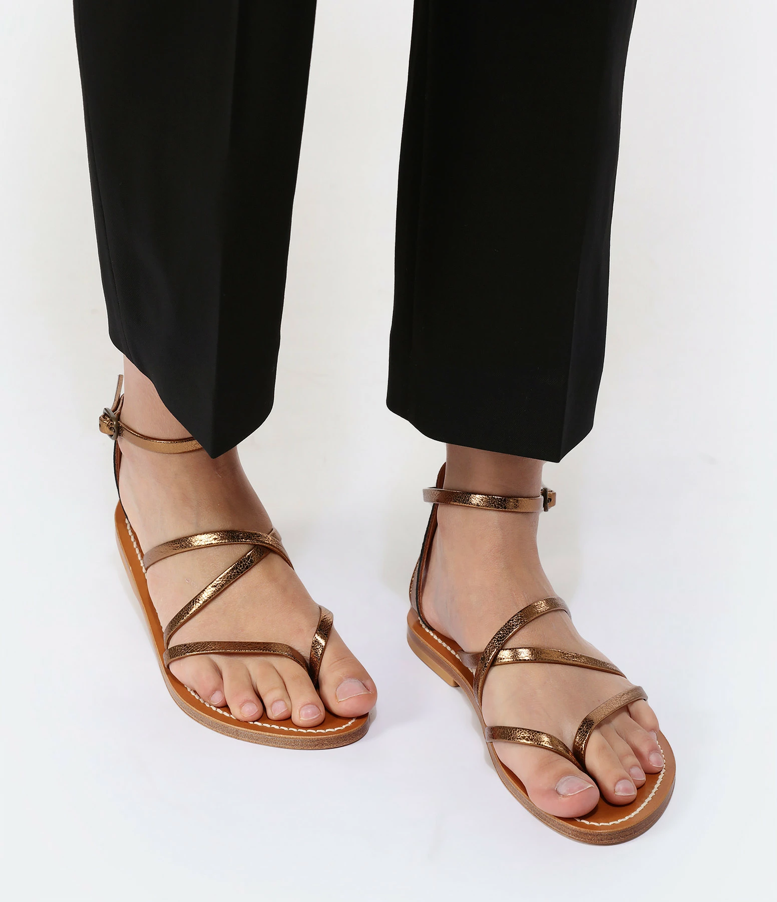 K.jacques Sandales Epicure Cuir Metyl Bronze 6 K.jacques Sandales Epicure Cuir Metyl Bronze – Image 4