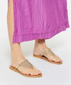 K.jacques Sandales Chronos Cuir Lame Platine Sw Platine -Golden Goose-boutique kjaej look20230118 115