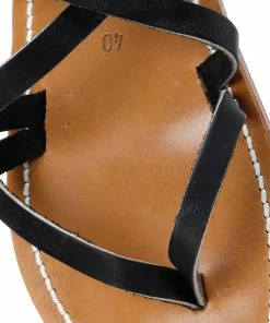 K.jacques Sandales Epicure Pul Noir -Golden Goose-boutique kjaej106852 pck20171220 5