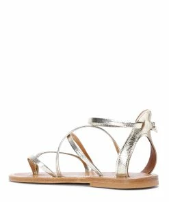 K.jacques Sandales Epicure Cuir Metyl Champan -Golden Goose-boutique kjaej111751 pck20171220 4