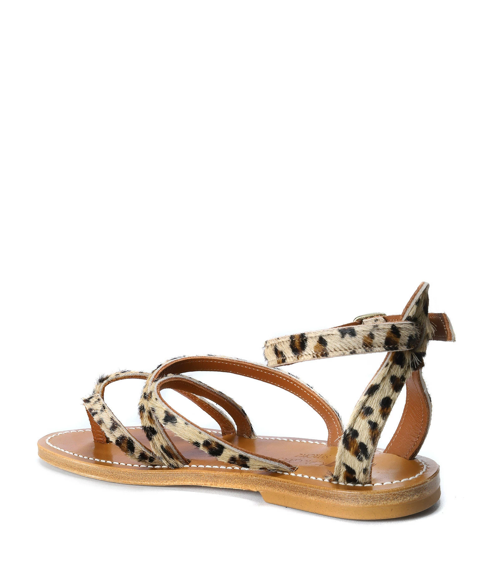 K.jacques Sandales Epicure Cuir Horsy Léopard 4 K.jacques Sandales Epicure Cuir Horsy Léopard – Image 2