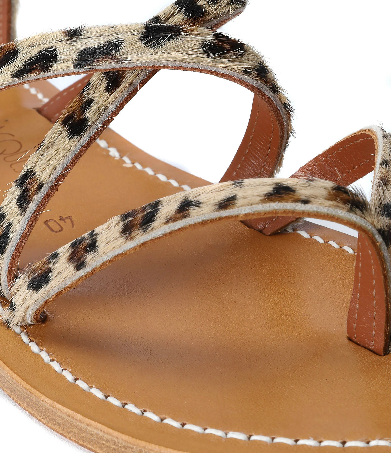 K.jacques Sandales Epicure Cuir Horsy Léopard 6 K.jacques Sandales Epicure Cuir Horsy Léopard – Image 4
