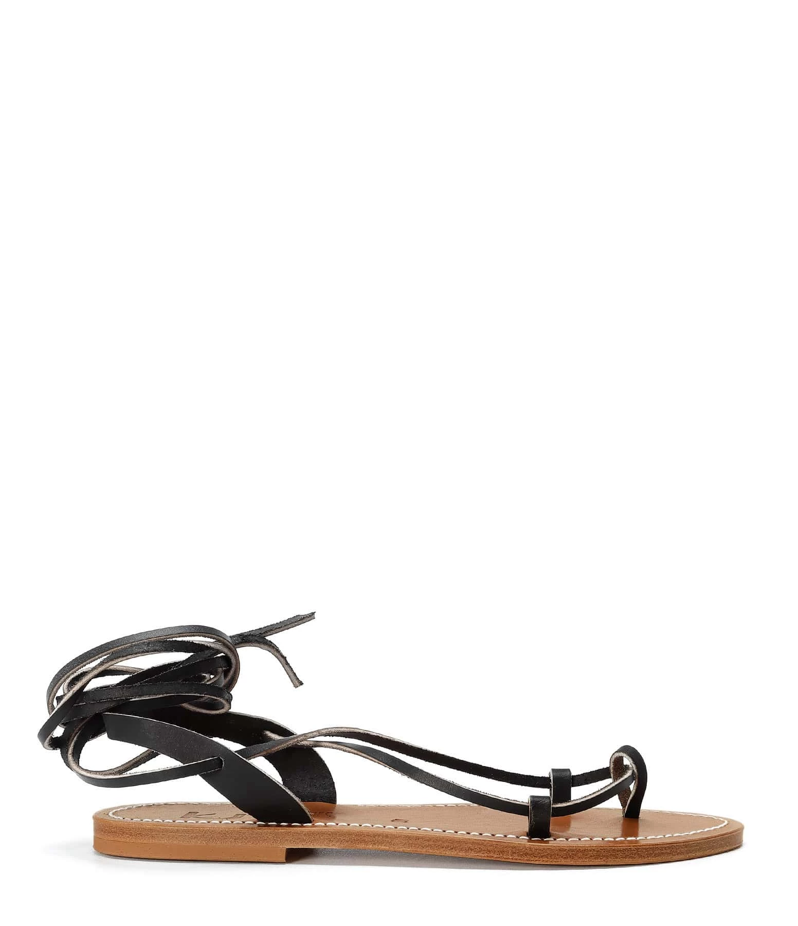 K.jacques Sandales Lucile Cuir Pul Noir 3 K.jacques Sandales Lucile Cuir Pul Noir