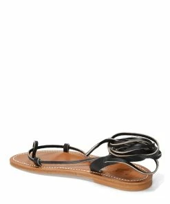 K.jacques Sandales Lucile Cuir Pul Noir 10 K.jacques Sandales Lucile Cuir Pul Noir -Golden Goose-boutique kjaej126860 pck20180108 3 1