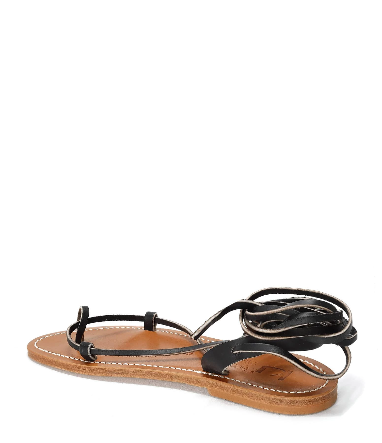 K.jacques Sandales Lucile Cuir Pul Noir 4 K.jacques Sandales Lucile Cuir Pul Noir – Image 2