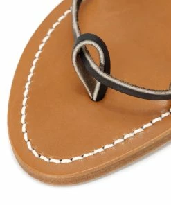 K.jacques Sandales Lucile Cuir Pul Noir 12 K.jacques Sandales Lucile Cuir Pul Noir -Golden Goose-boutique kjaej126860 pck20180108 4 1