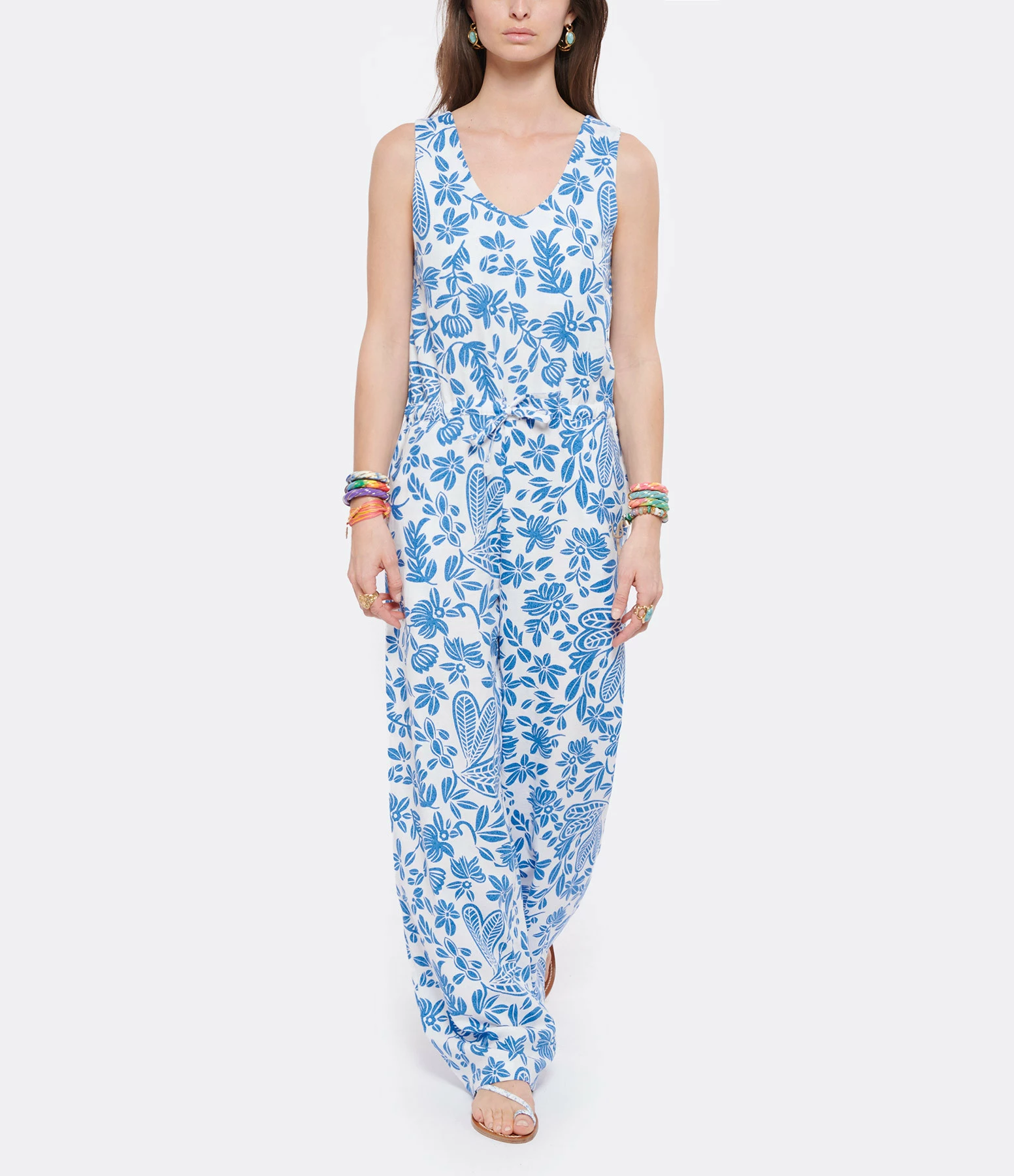 K.jacques Sandales Ellada Cuir Motang Bleu 10 K.jacques Sandales Ellada Cuir Motang Bleu – Image 8