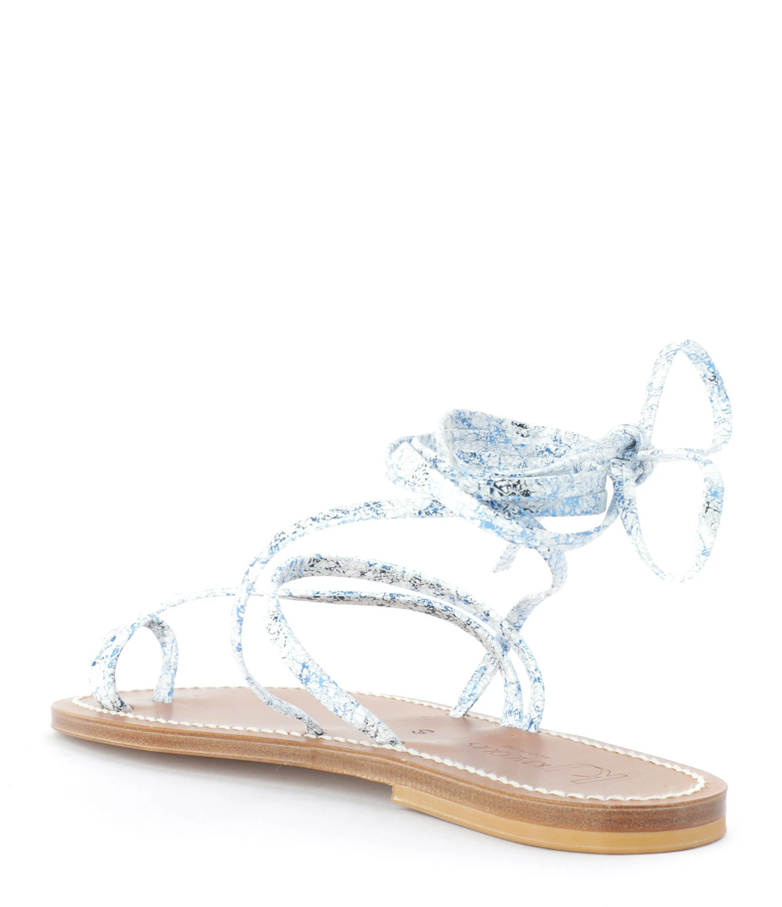 K.jacques Sandales Ellada Cuir Motang Bleu 5 K.jacques Sandales Ellada Cuir Motang Bleu – Image 3