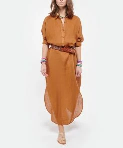 K.jacques Mules Isaure Cuir Metyl Champan -Golden Goose-boutique kjais look20210216 120