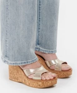 K.jacques Mules Kyoto Cuir Disco Platine -Golden Goose-boutique kjaky look20210126 152