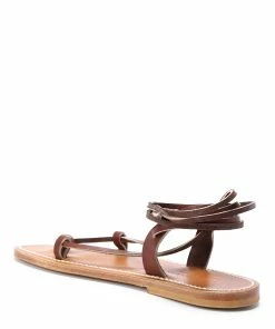 K.jacques Sandales Lucile Cuir Pul Marron -Golden Goose-boutique kjalu158568 pck20190115 2