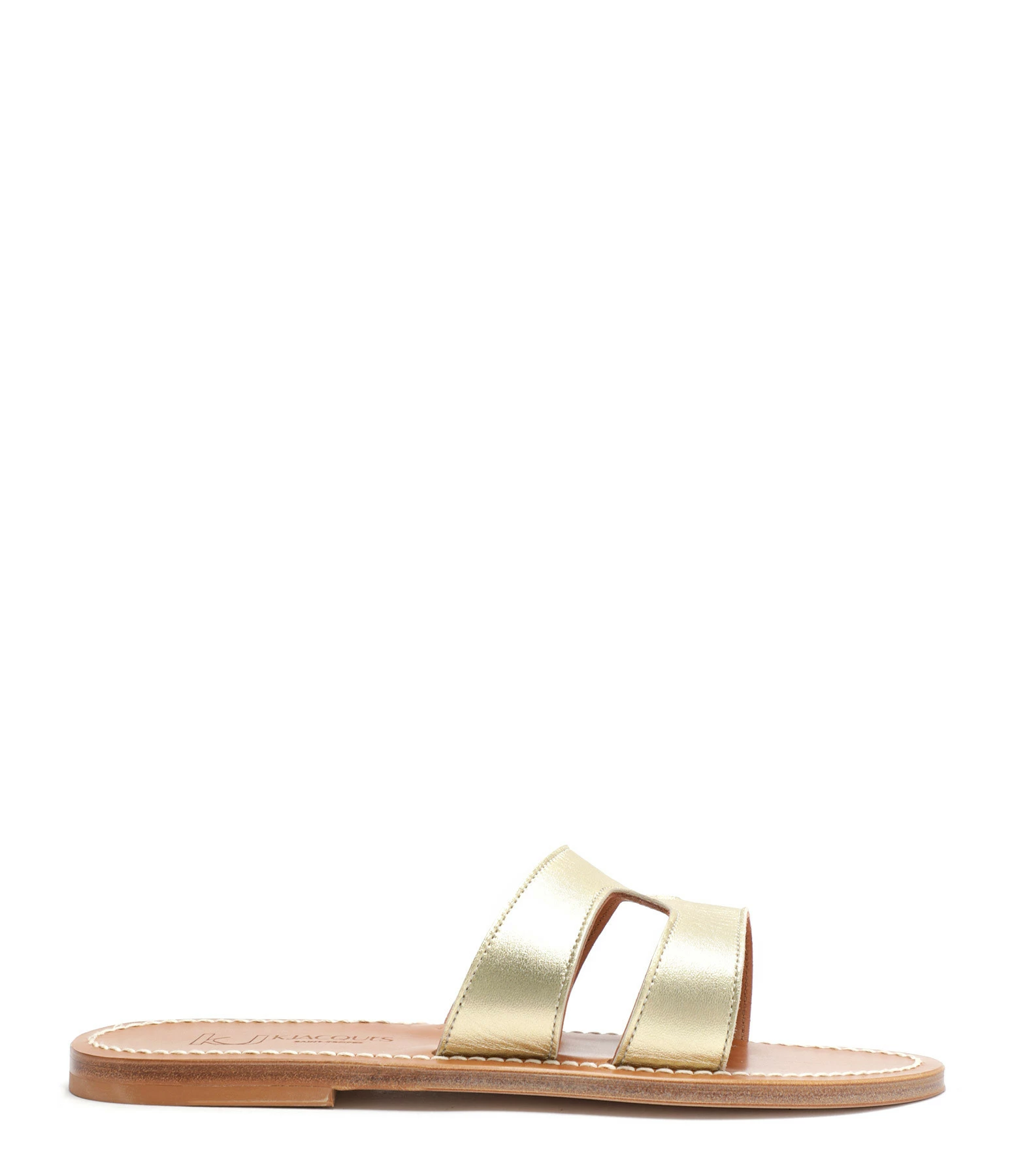 K.jacques Mules Menandre Cuir Lame Platine 3 K.jacques Mules Menandre Cuir Lame Platine