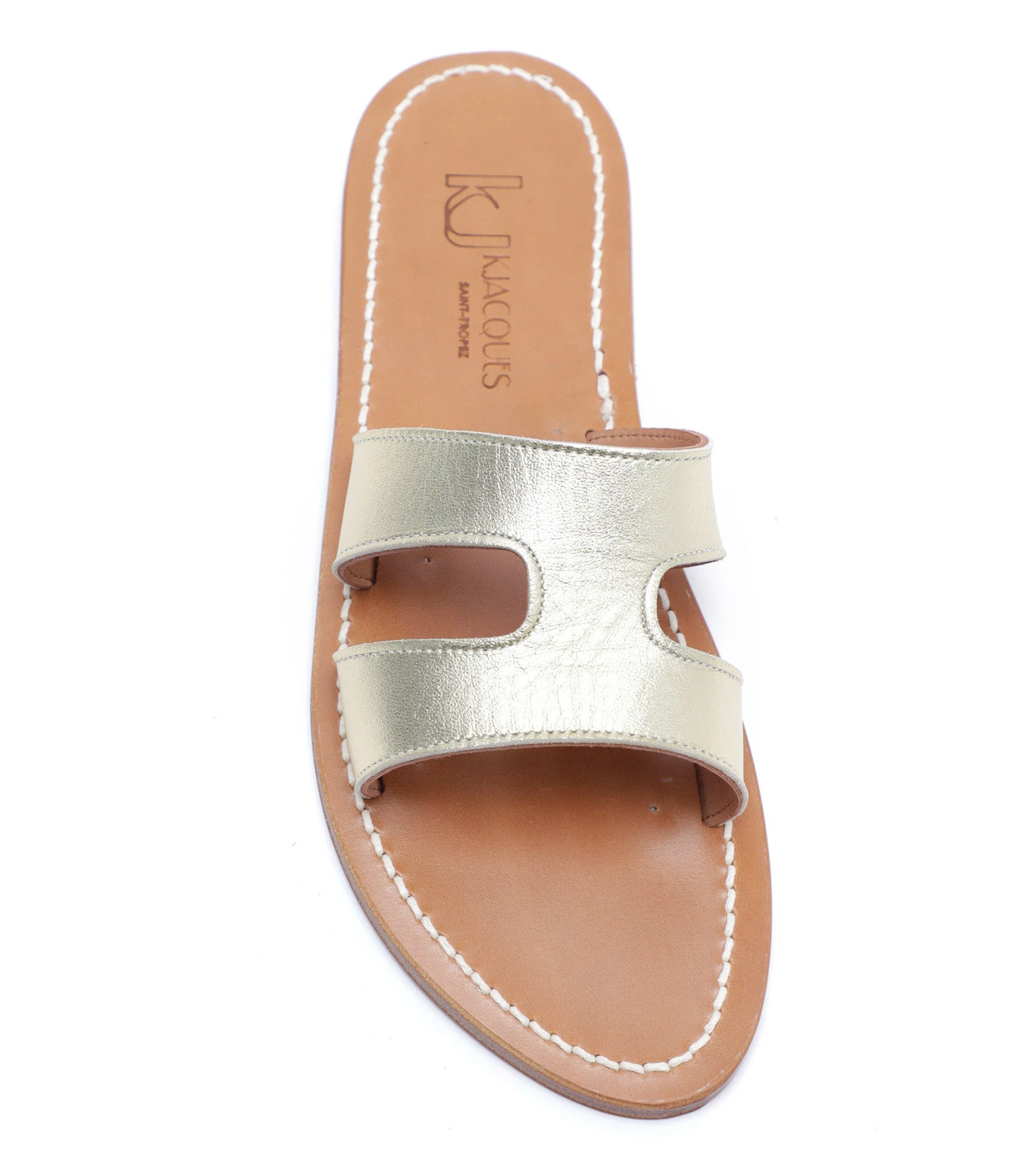 K.jacques Mules Menandre Cuir Lame Platine 4 K.jacques Mules Menandre Cuir Lame Platine – Image 2