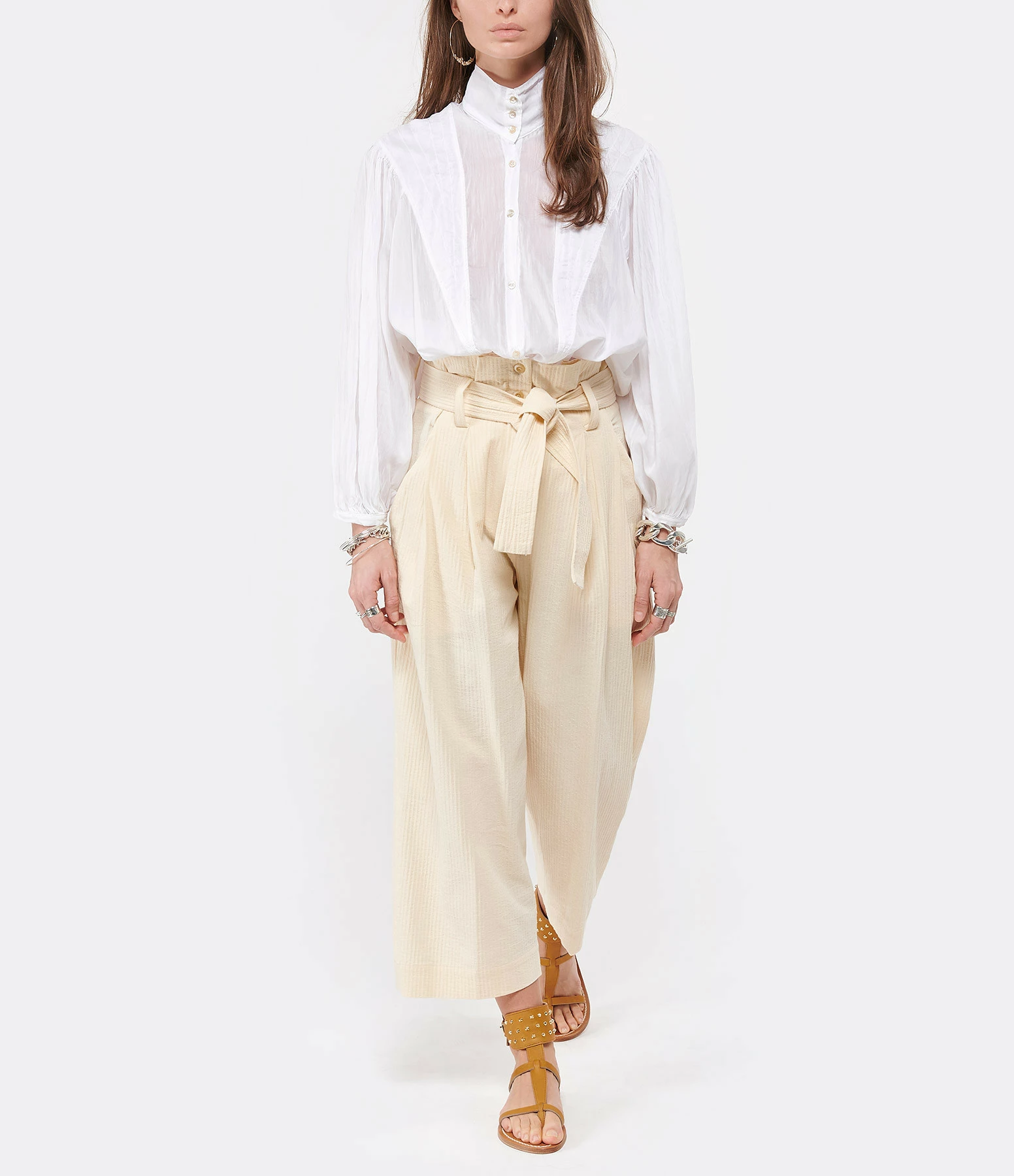 K.jacques Sandales Suroit Cuir Pul Naturel Piko Doré 9 K.jacques Sandales Suroit Cuir Pul Naturel Piko Doré – Image 7