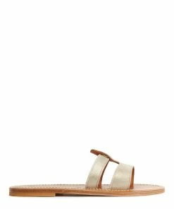 K.jacques Mules Thanos Cuir Velam Platine