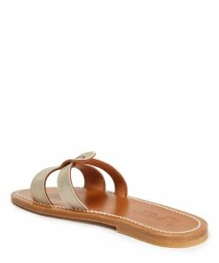 K.jacques Mules Thanos Cuir Velam Platine -Golden Goose-boutique kjath185036 pck20200117 3