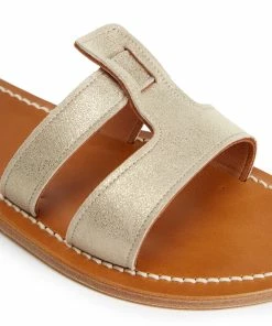 K.jacques Mules Thanos Cuir Velam Platine -Golden Goose-boutique kjath185036 pck20200117 4