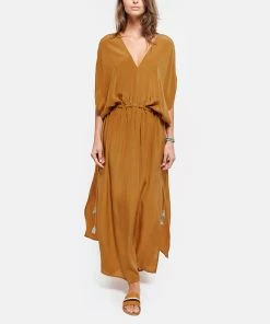 K.jacques Mules Tomer Pul Naturel Café Lin -Golden Goose-boutique kjato look20200515 214
