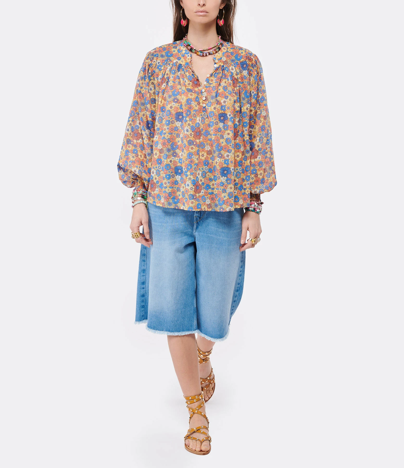 K.jacques Sandales ZenobiePyr Cuir Pul Naturel Or 7 K.jacques Sandales ZenobiePyr Cuir Pul Naturel Or – Image 5