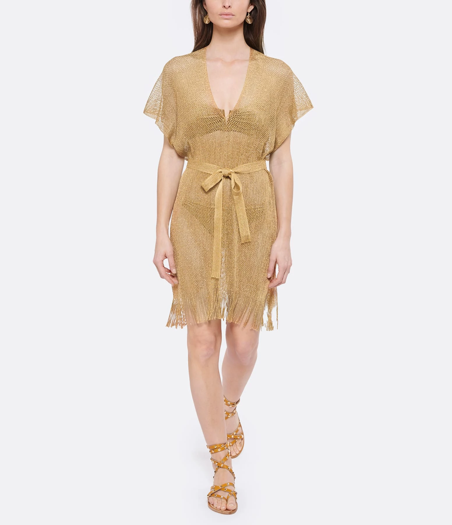 K.jacques Sandales ZenobiePyr Cuir Pul Naturel Or 9 K.jacques Sandales ZenobiePyr Cuir Pul Naturel Or – Image 7