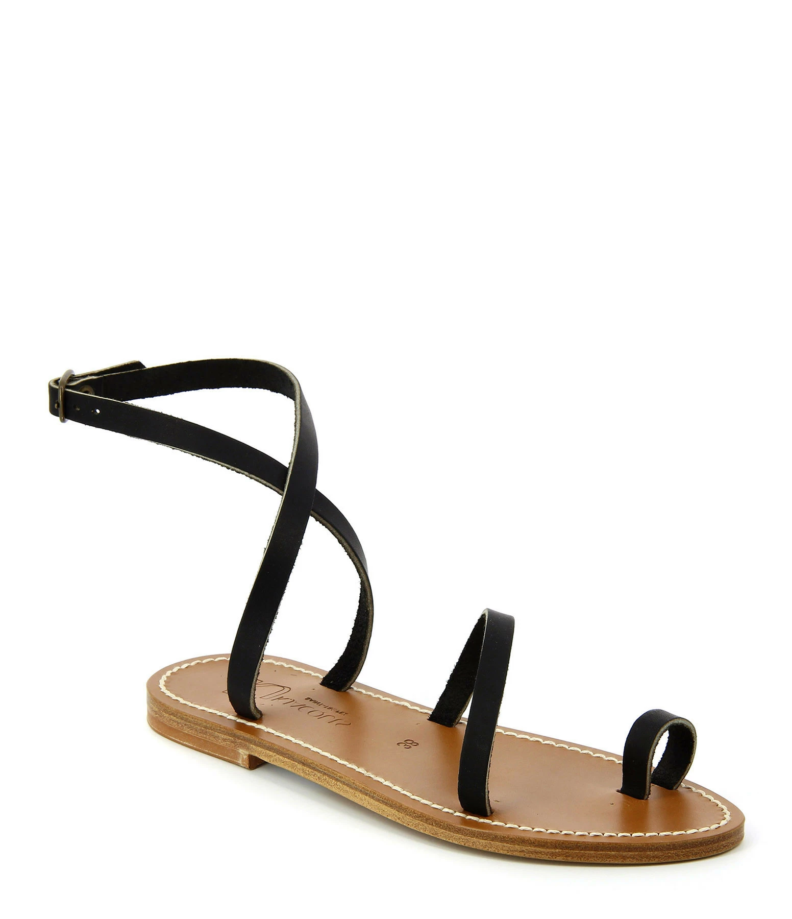 K.jacques Sandales Loki Cuir Pul Noir 4 K.jacques Sandales Loki Cuir Pul Noir – Image 2