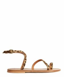 K.jacques Sandales Loki Horse Léopard