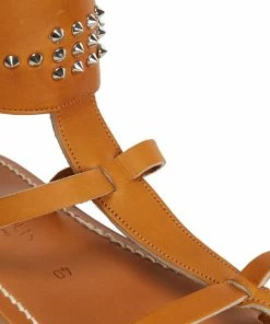 K.jacques Sandales Clipper Cuir Pul Naturel -Golden Goose-boutique lulli 02988 5222222568594